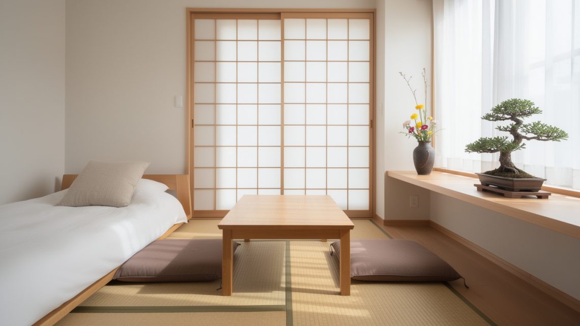 Adopter la déco japonaise dans un studio ou un petit appartement.