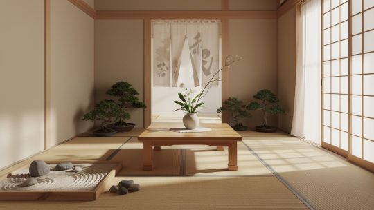 Comment la décoration japonaise contribue au bien-être mental et à la réduction du stress.