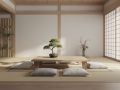 Couleurs et matières incontournables pour une ambiance japonaise à la maison.