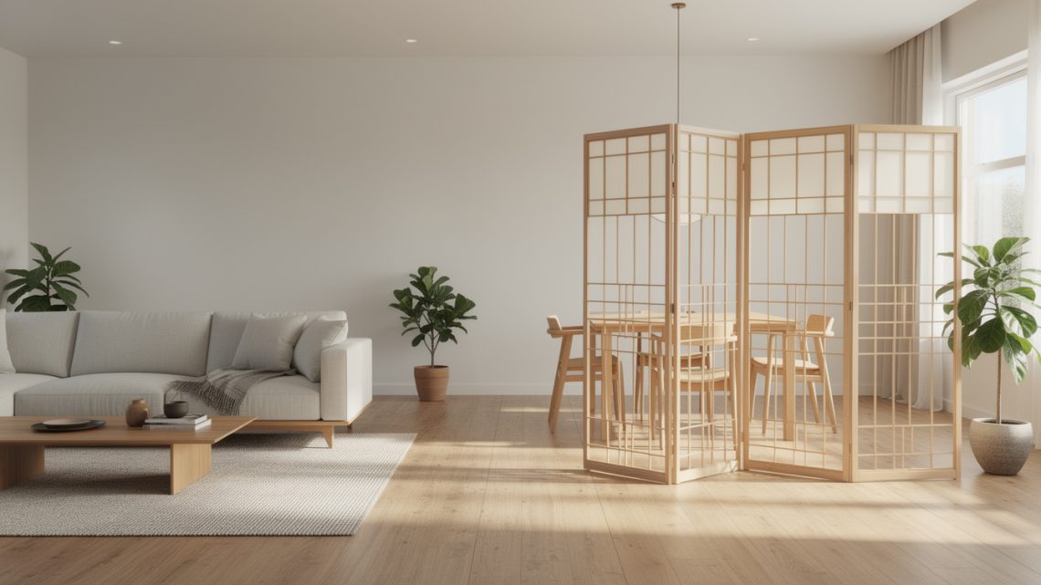 Comment choisir un paravent japonais pour structurer l’espace sans fermer les pièces